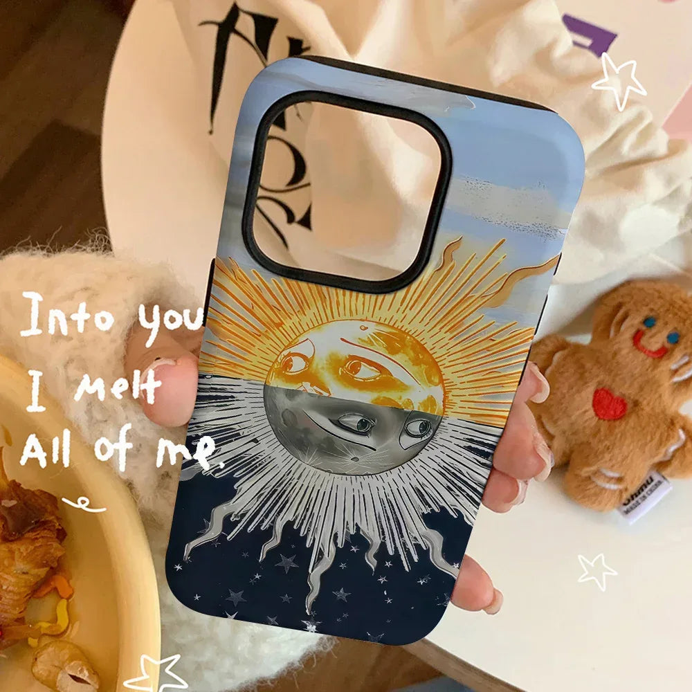 Day And Night Sun Feilin Magnetic Two-in-one iPhone Case - Viexta