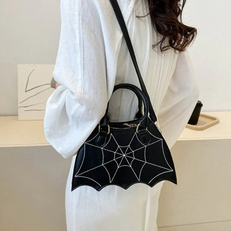 halloween-spider-web-saddle-bags - Viexta
