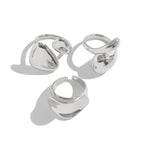 glossy-hug-ring-set - Viexta