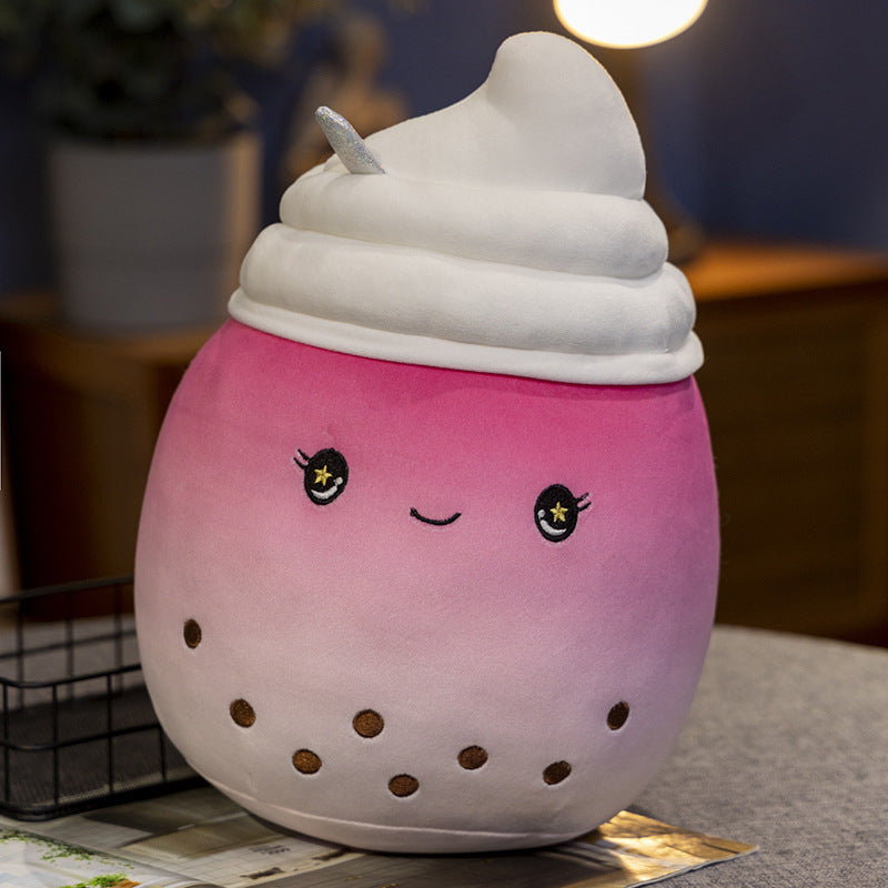 Ice Cream Milky Cup Bubble Tea Plush Toy