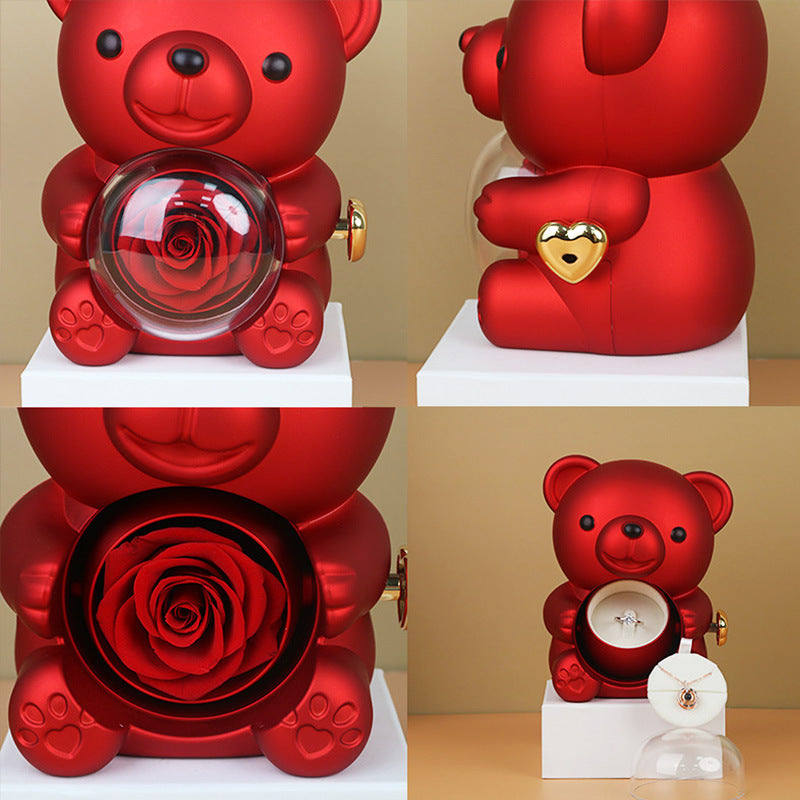 rotating-bear-gift-box-rose-jewelry-box