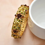 Vintage Court-Style Hand-Painted Bracelet - Viexta