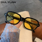 Men Luxury Brand Designer Vintage Sunglass