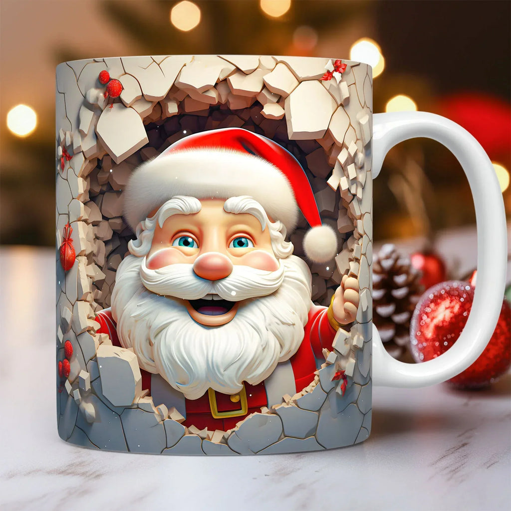 creative-3d-christmas-ceramic-mug - Viexta
