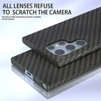 Carbon Fiber Hard Shell Samsung S Series Phone Case - Viexta