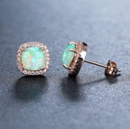 Korean-style Zircon Stud Earrings - Viexta