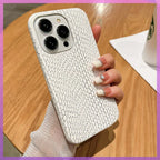 Gold Silk Snake Pattern Anti-fall iPhone Case - Viexta