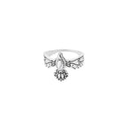 inlaid-zircon-blackened-eagle-ring - Viexta