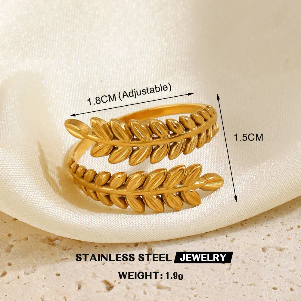 Stainless Steel Heart-shaped Ring - Viexta