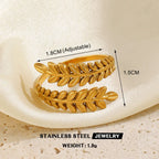 Stainless Steel Heart-shaped Ring - Viexta