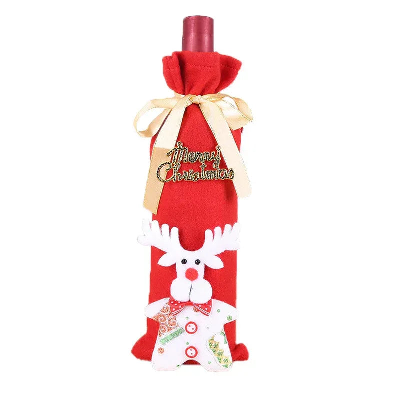 christmas-decorations-christmas-wine-bottle-socks - Viexta