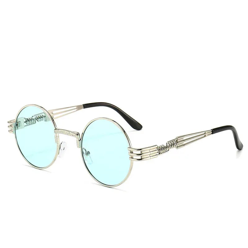 steampunk-round-frame-travel-sunglasses - Viexta