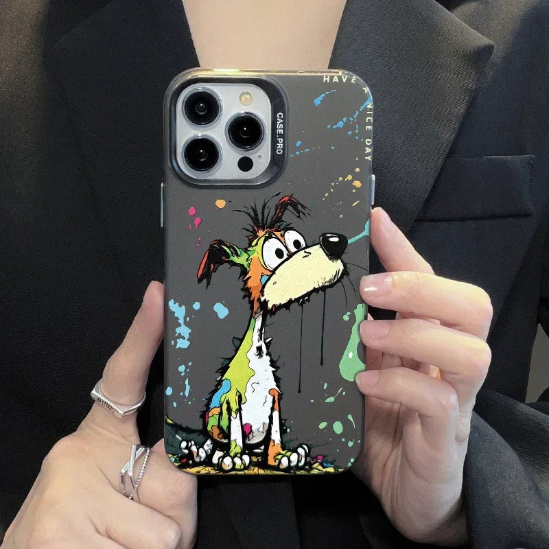 Cartoon Silver iPhone Case - Viexta