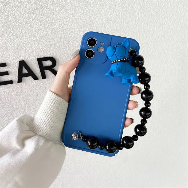 Klein Lan Plus Dog Chain iPhone Case - Viexta