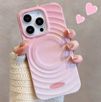 Personalized Gradient Ripple iPhone Cases - Viexta