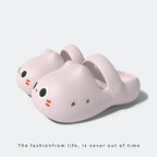 Cartoon Cat Hole Shoes Crocs - Viexta