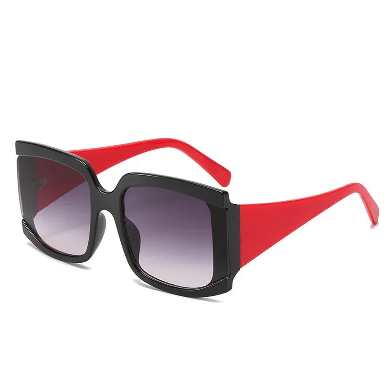 Square Large Frame Sunglasses - Viexta