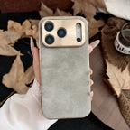 Electroplated Metal Fine Hole Lens iPhone Case
