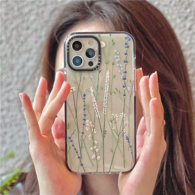 Drop-resistant Timbo Flowers iPhone Case