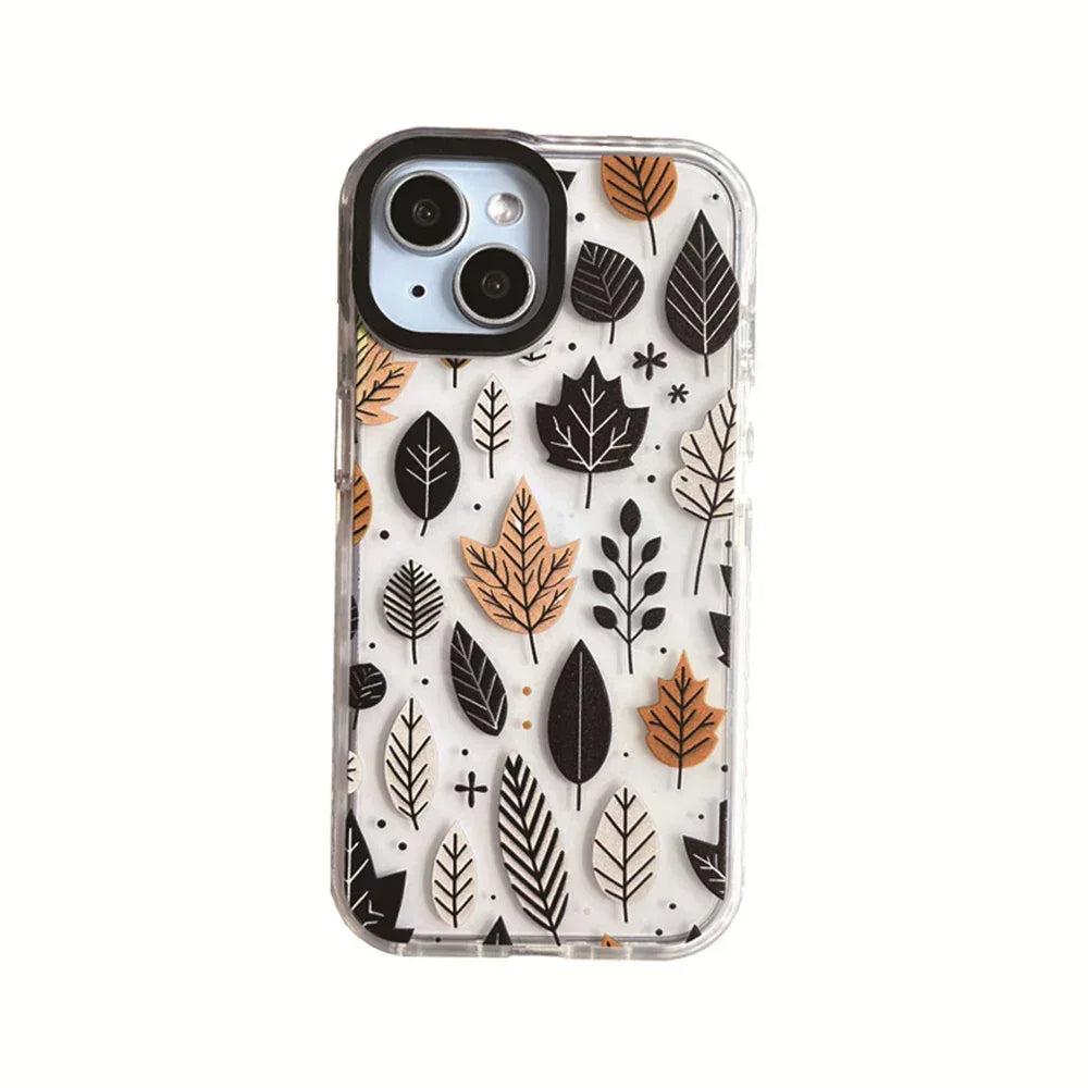 Autumn Deciduous Acrylic Hard iPhone Case - Viexta