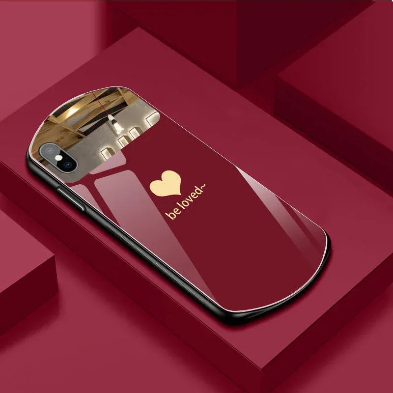 curved-mirror-glass-iphone-case - Viexta