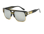 Retro Colorful Reflective Sunglasses