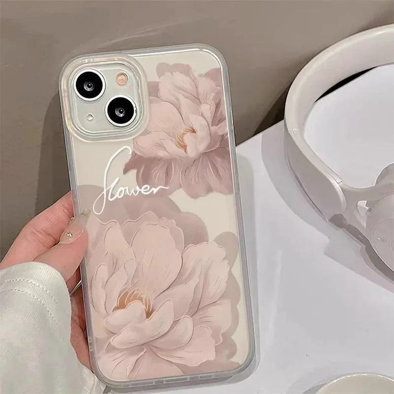 transparent-white-fashion-iphone-case - Viexta