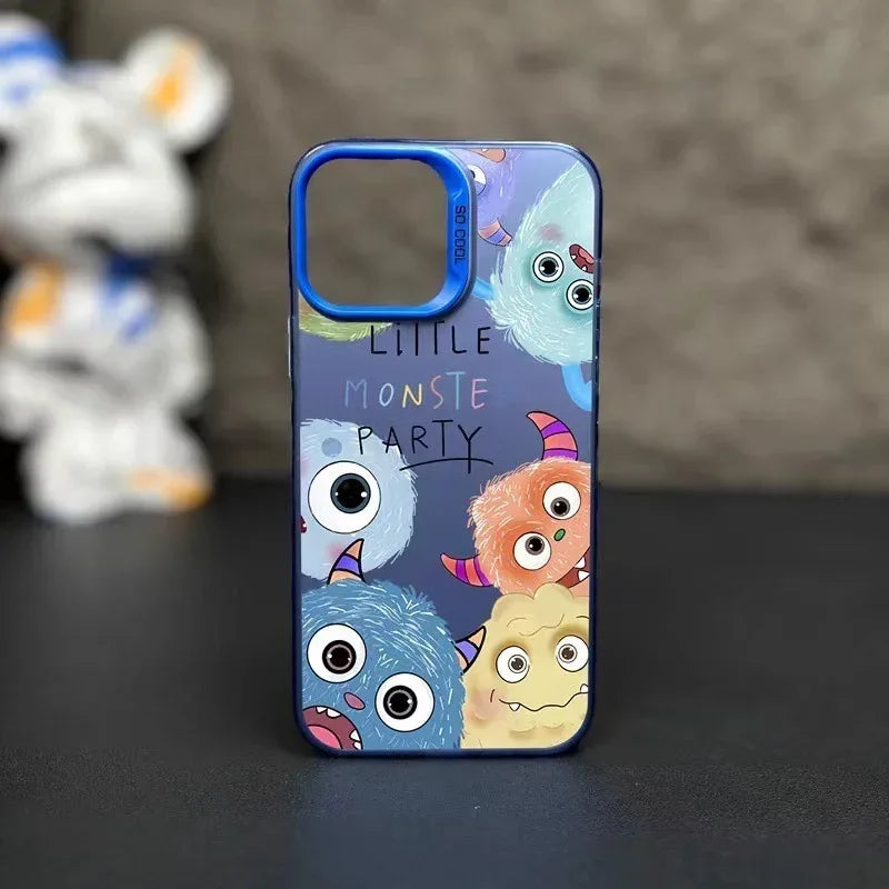 little-monster-cartoon-iphone-case - Viexta
