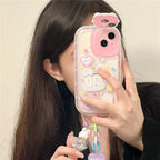 Rainbow Bear Rabbit iPhone Case - Viexta