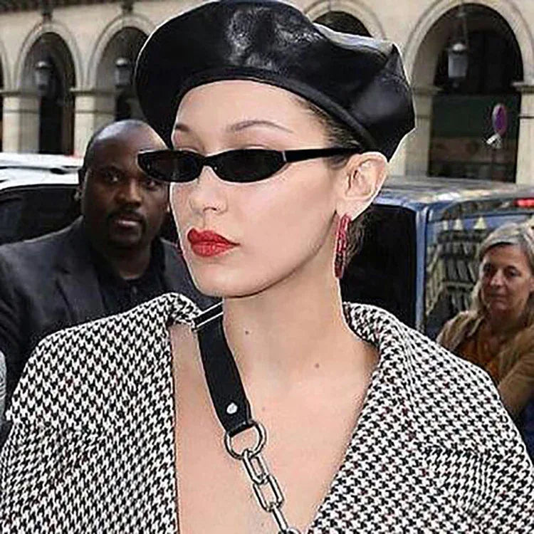 Trendy Cat Eye Metal Hinged Glasses - Viexta