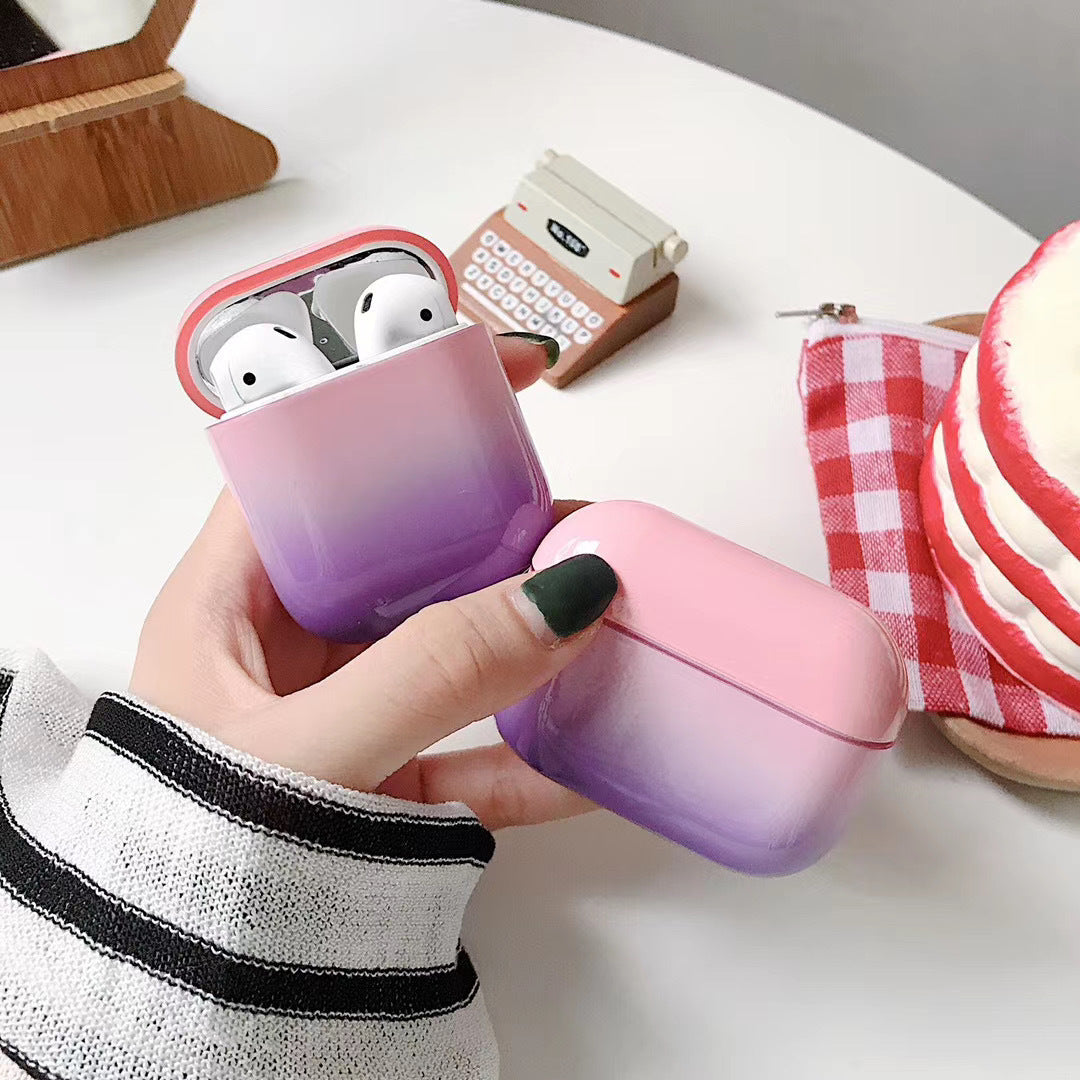 Gradient hard shell airpods pro protective cover