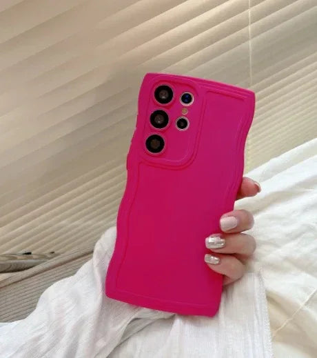 Liquid Wave Protection Samsung Phone Case - Viexta