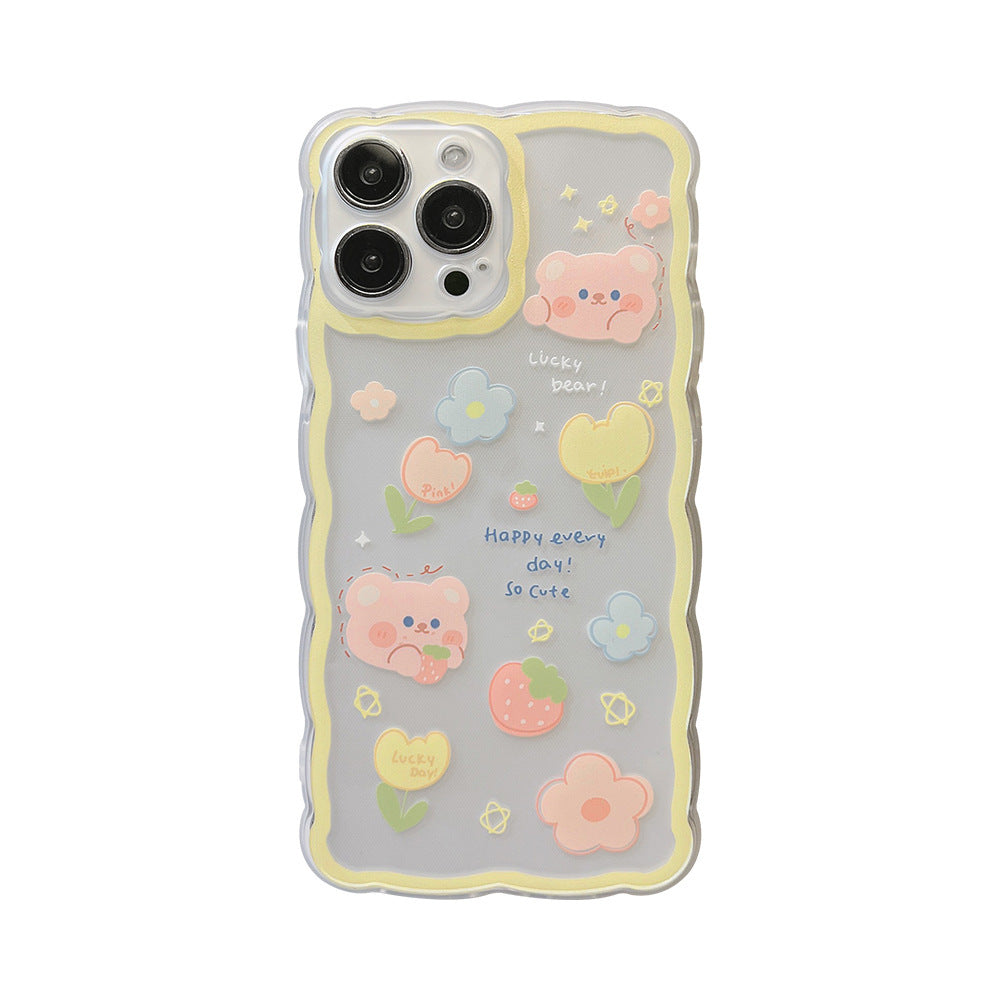 Cute flower iPhone Protective Case