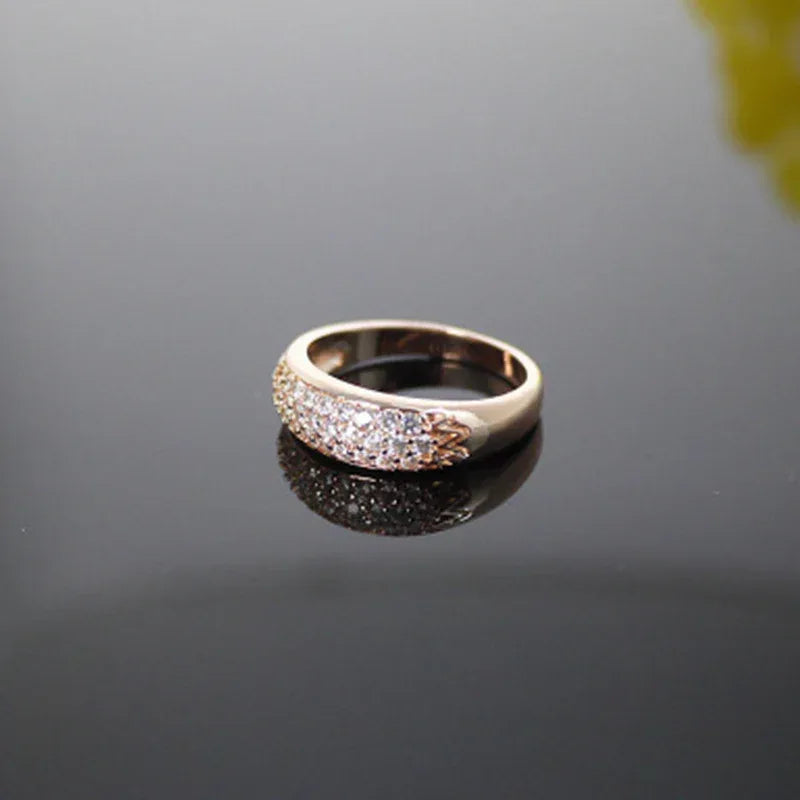 Three Row Zircon Ring - Viexta