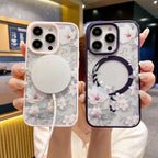 magnetic-acrylic-flower-iphone-case - Viexta