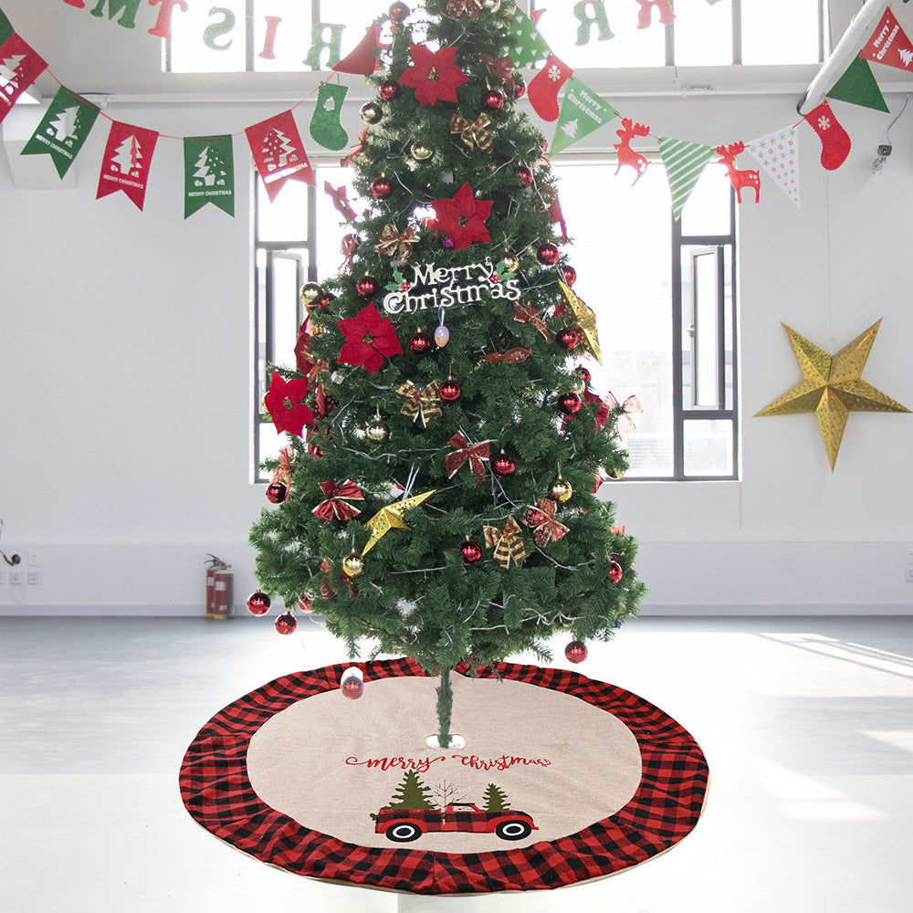 linen-tree-skirt-car-christmas-tree-120cm-christmas-decoration-tree