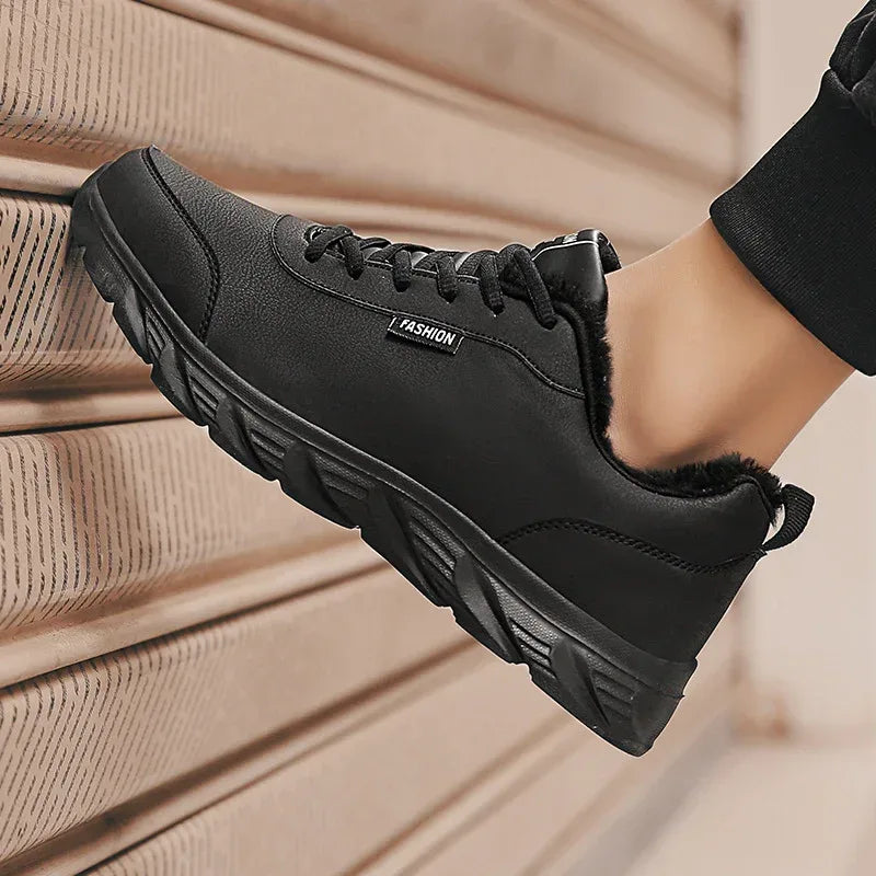 Men Sneakers Winter Warm Sports Shoes - Viexta