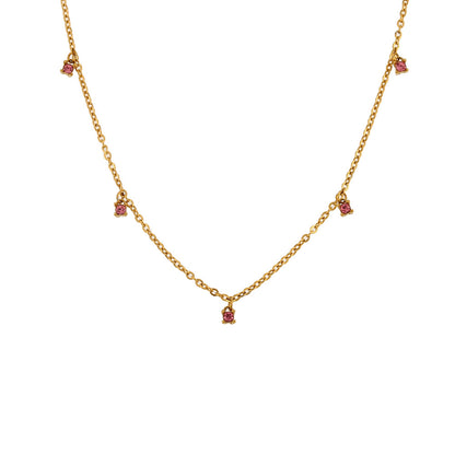 Zircon Clavicle Chain