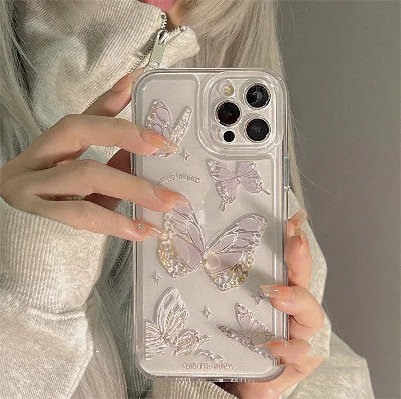niche-gentle-butterfly-iphone-case - Viexta