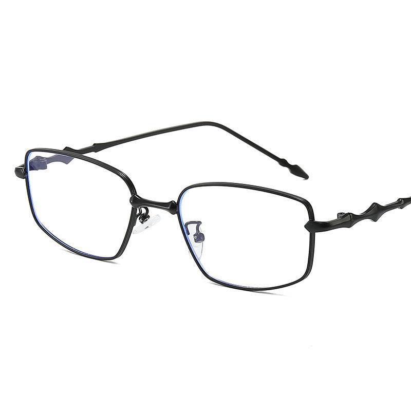 Anti Blue Light Metal Flat Light Eyeglass Frame