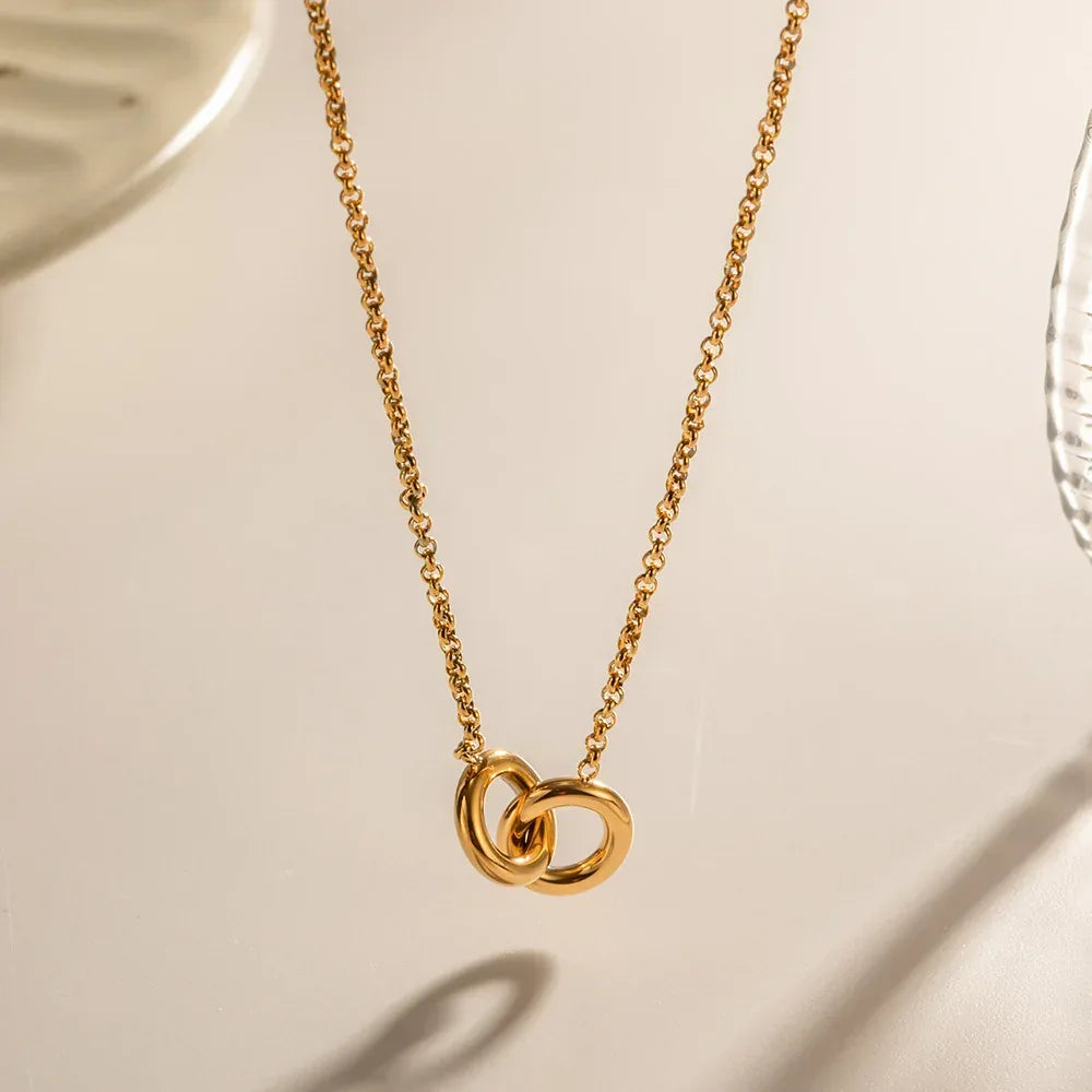 18k Fashionable All-match Necklace - Viexta