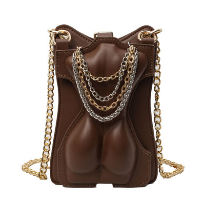 Western Style Shoulder Small Square Bag