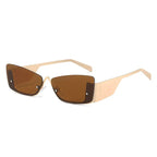 European And American Frameless Fashion Sunglasses - Viexta