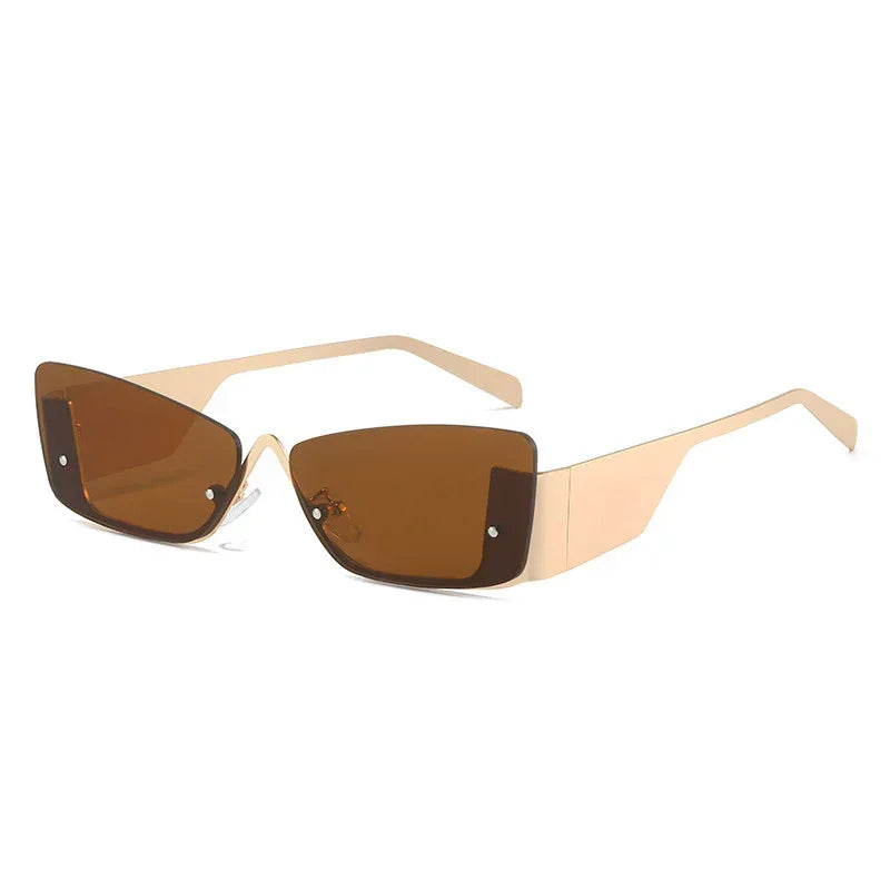 European And American Frameless Fashion Sunglasses - Viexta