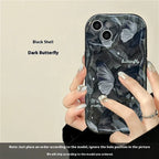 Butterfly Bracket Silicone Drop-resistant iPhone Case - Viexta
