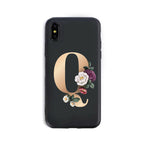 26 English Alphabet Silicone Phone Cases for IPHONE
