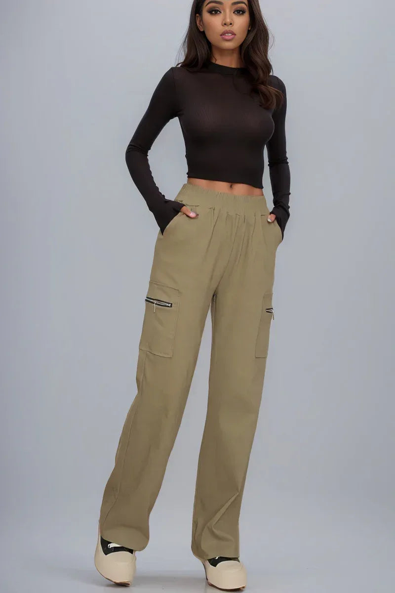 Trendy Women's Loose Street Trousers - Viexta