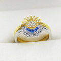 Couple Rhinestones Ring - Viexta