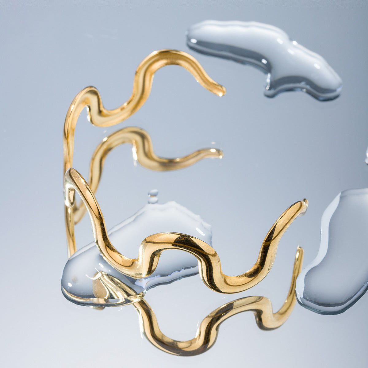 Titanium Steel Spiral Bracelet