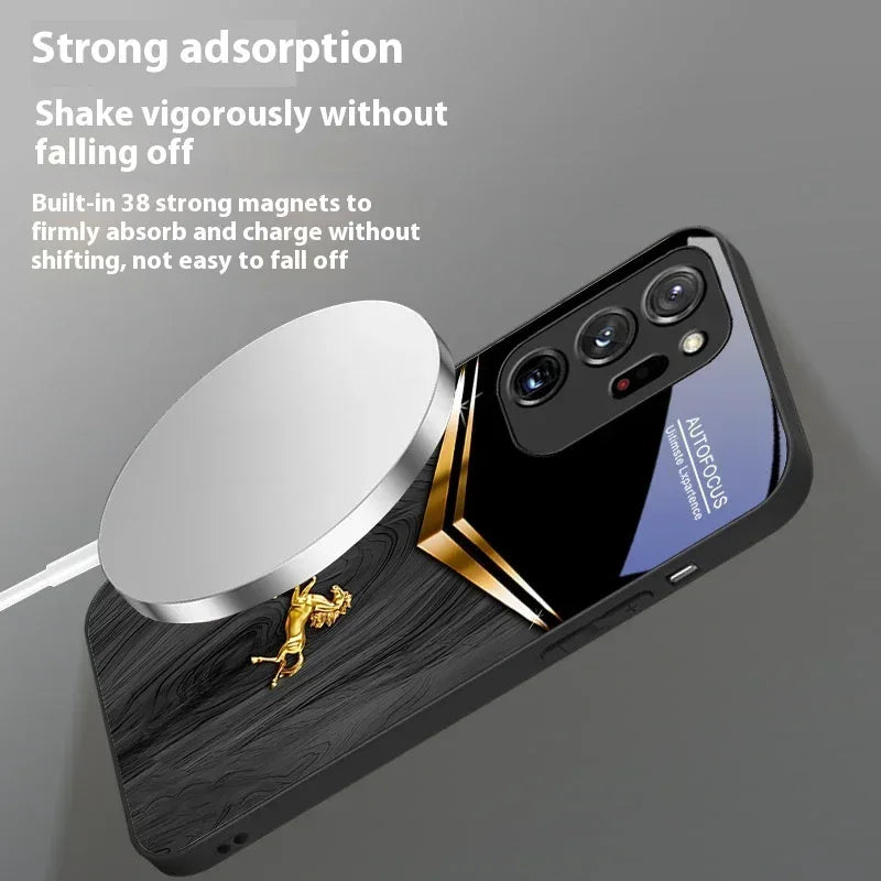 Magnetic S21 Advanced Samsung case - Viexta
